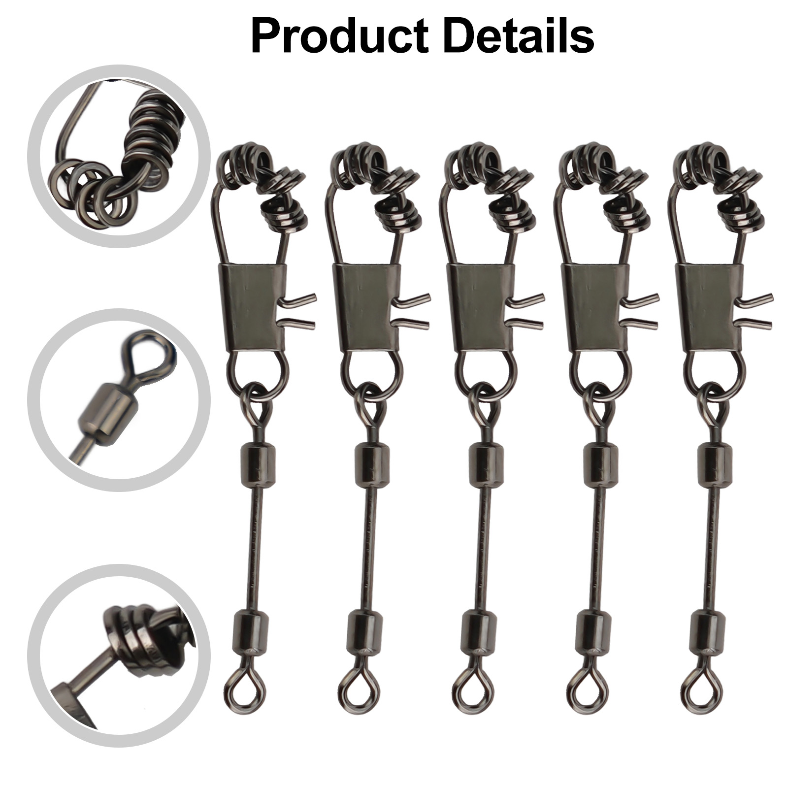 Fishing Lure Making Kit - 10/20/50 adet küçük OVAL-TIPPET yüzükler 2mm
