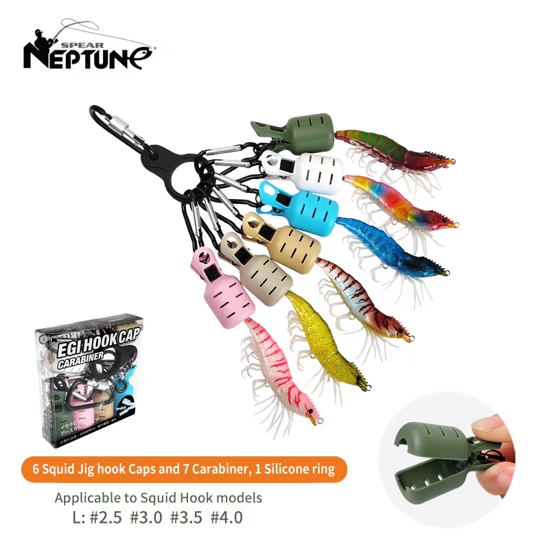 6 adet Renkli Kalamar Jig Kanc - Fishing Lure Kit incelemesi ve fiyatı