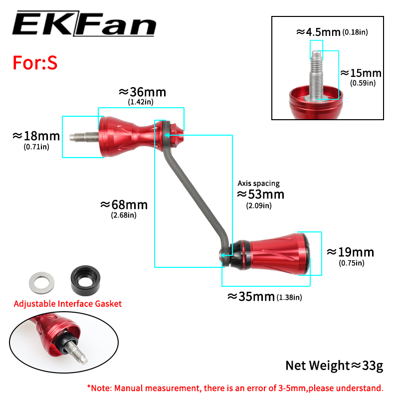EKfan 68MM Karbon Fiber İplikç - Fishing Lure Spinner incelemesi ve fiyatı
