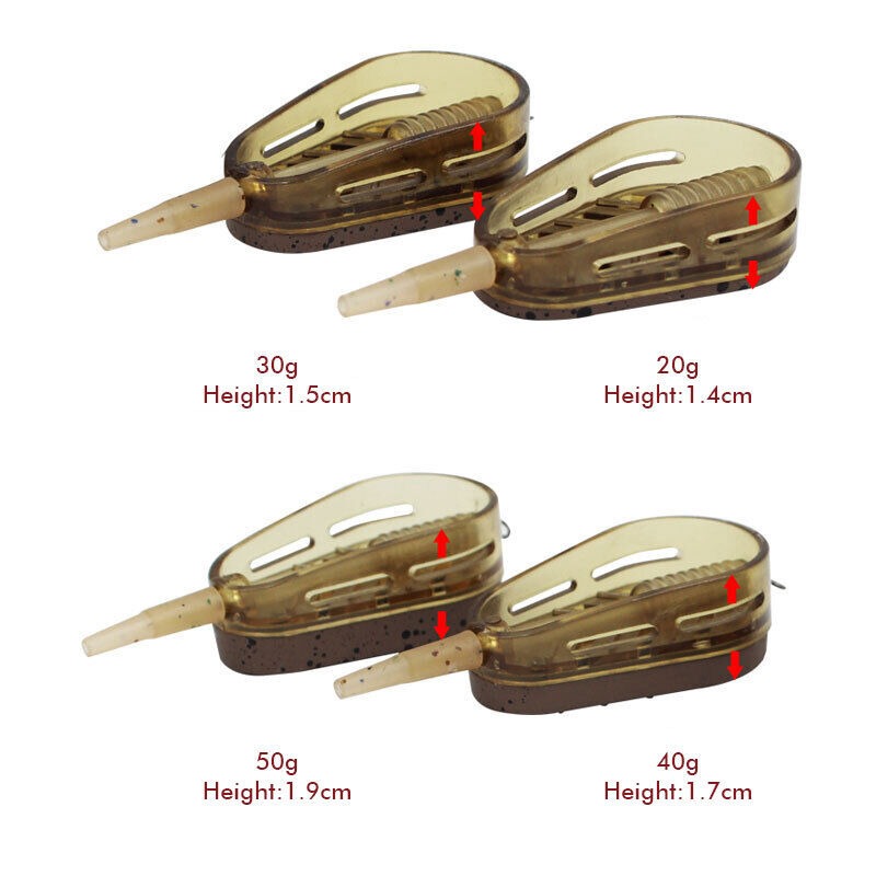 5 adet Gömme Besleyici Balıkçı - Fishing Lure Making Kit incelemesi ve fiyatı